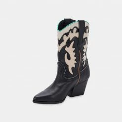 DOLCEVITA BOOTIES LANDEN BOOTS BLACK LEATHER