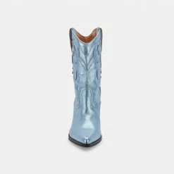 DOLCEVITA LANDEN BOOTS ELECTRIC BLUE LEATHER