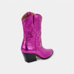 DOLCEVITA LANDEN BOOTS ELECTRIC PINK LEATHER