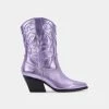 DOLCEVITA LANDEN BOOTS ELECTRIC VIOLET LEATHER