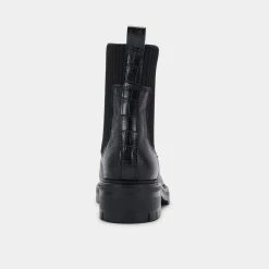 Recurate RESALE LINZA BOOTS BLACK LEATHER - Re:vita