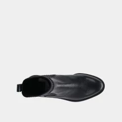 Recurate RESALE LINZA BOOTS BLACK LEATHER - Re:vita