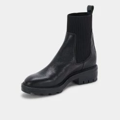 Recurate RESALE LINZA BOOTS BLACK LEATHER - Re:vita