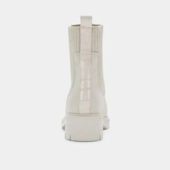 DOLCEVITA LINZA BOOTS IVORY LEATHER