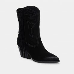 DOLCEVITA LIONA BOOTS IN BLACK SUEDE