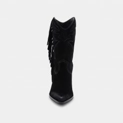DOLCEVITA LIONA BOOTS IN BLACK SUEDE