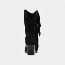 DOLCEVITA LIONA BOOTS IN BLACK SUEDE
