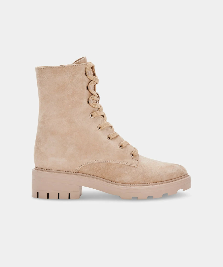 Recurate CLEAR LOTTIE BOOTS DUNE SUEDE