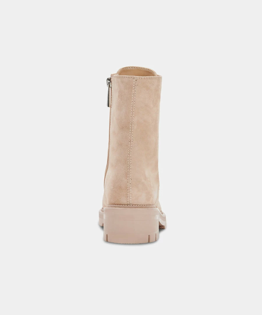 Recurate CLEAR LOTTIE BOOTS DUNE SUEDE
