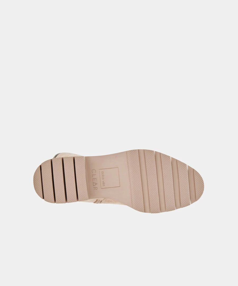 Recurate CLEAR LOTTIE BOOTS DUNE SUEDE