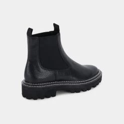 DOLCEVITA MOANA BOOTS BLACK LEATHER