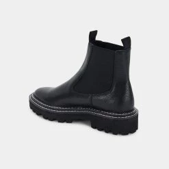 DOLCEVITA MOANA BOOTS BLACK LEATHER
