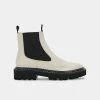 DOLCEVITA MOANA BOOTS IVORY LEATHER