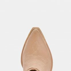 DOLCEVITA NASHE BOOTIES TAN NUBUCK