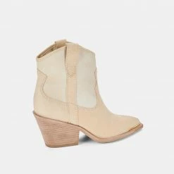DOLCEVITA NASHE BOOTIES VANILLA NUBUCK