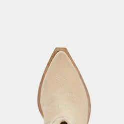 DOLCEVITA NASHE BOOTIES VANILLA NUBUCK