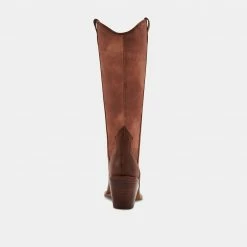 DOLCEVITA NAVENE BOOTS CHOCOLATE LEATHER