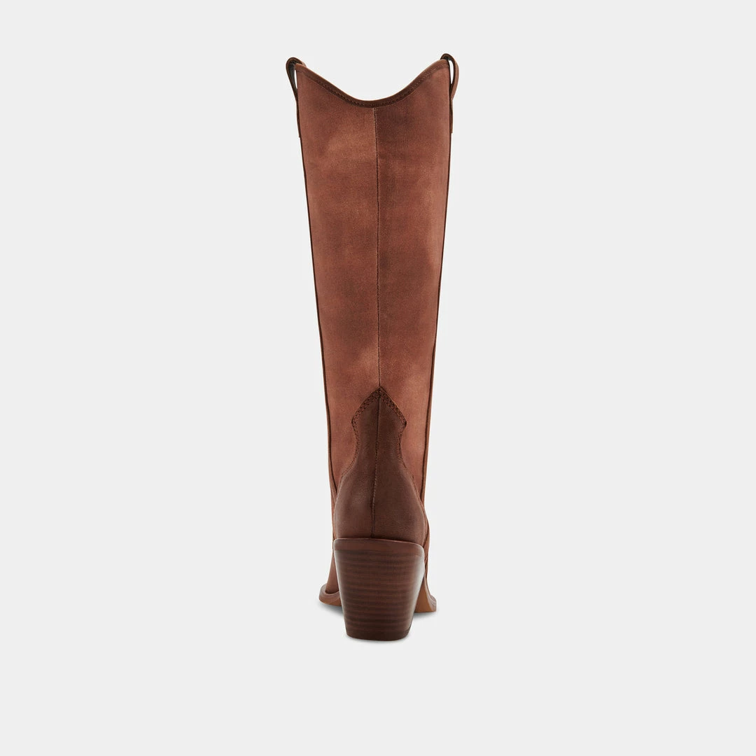 DOLCEVITA NAVENE BOOTS CHOCOLATE LEATHER