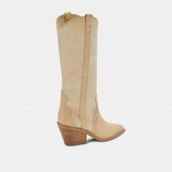 DOLCEVITA NAVENE BOOTS VANILLA NUBUCK