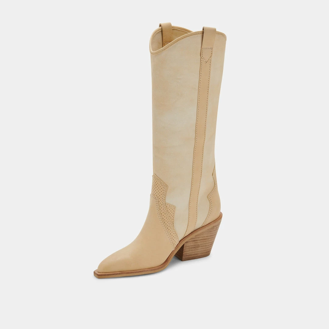 DOLCEVITA NAVENE BOOTS VANILLA NUBUCK