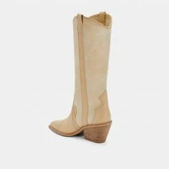 DOLCEVITA NAVENE BOOTS VANILLA NUBUCK