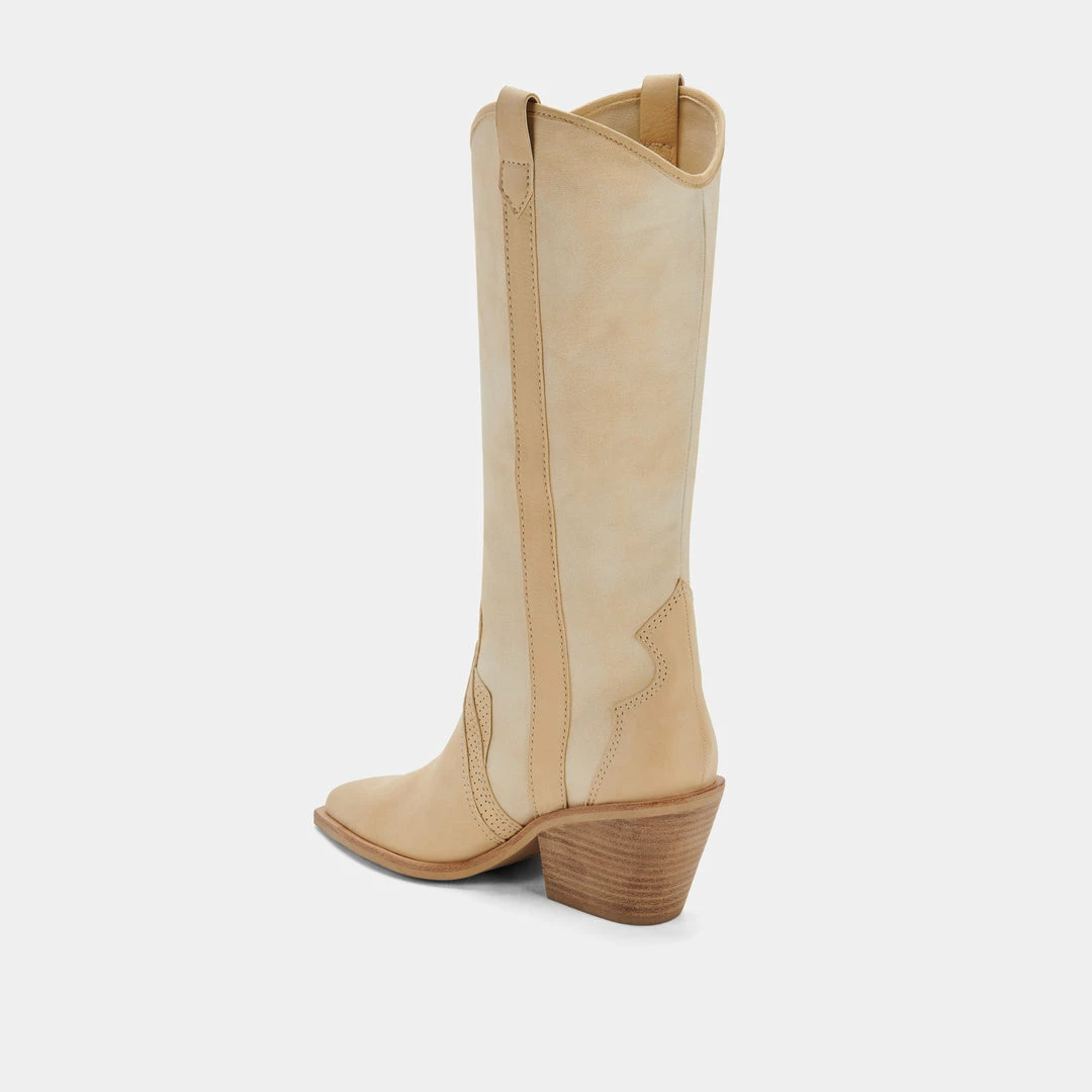 DOLCEVITA NAVENE BOOTS VANILLA NUBUCK
