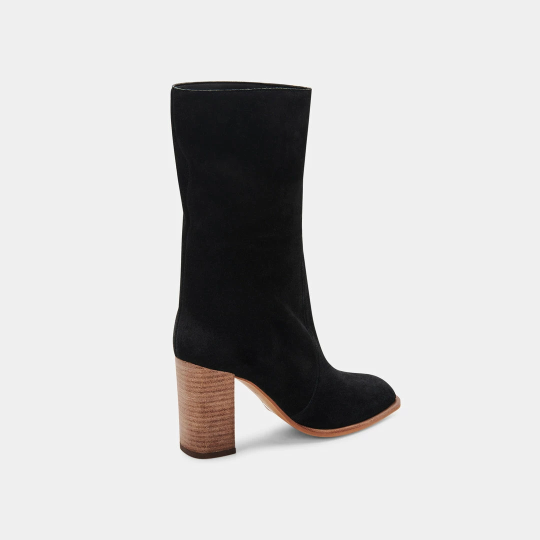 DOLCEVITA NOKIA BOOTS BLACK SUEDE