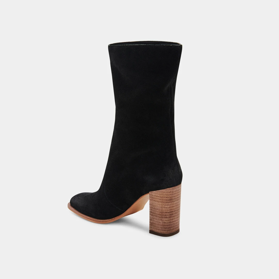 DOLCEVITA NOKIA BOOTS BLACK SUEDE