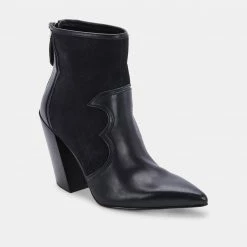 DOLCEVITA NORAYA BOOTIES BLACK LEATHER