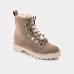 DOLCEVITA PUCK BOOTIES DK TAUPE SUEDE