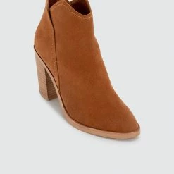 DOLCEVITA SHEP WIDE BOOTIES BROWN