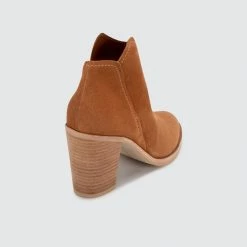 DOLCEVITA SHEP WIDE BOOTIES BROWN