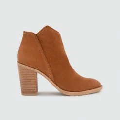 DOLCEVITA SHEP WIDE BOOTIES BROWN