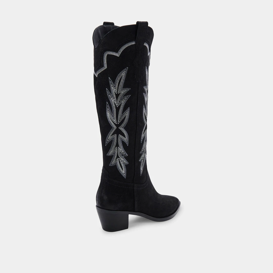 DOLCEVITA SHIREN BOOTS BLACK NUBUCK