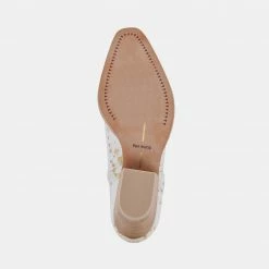 DOLCEVITA SILMA BOOTIES IN GOLD MULTI CALF HAIR