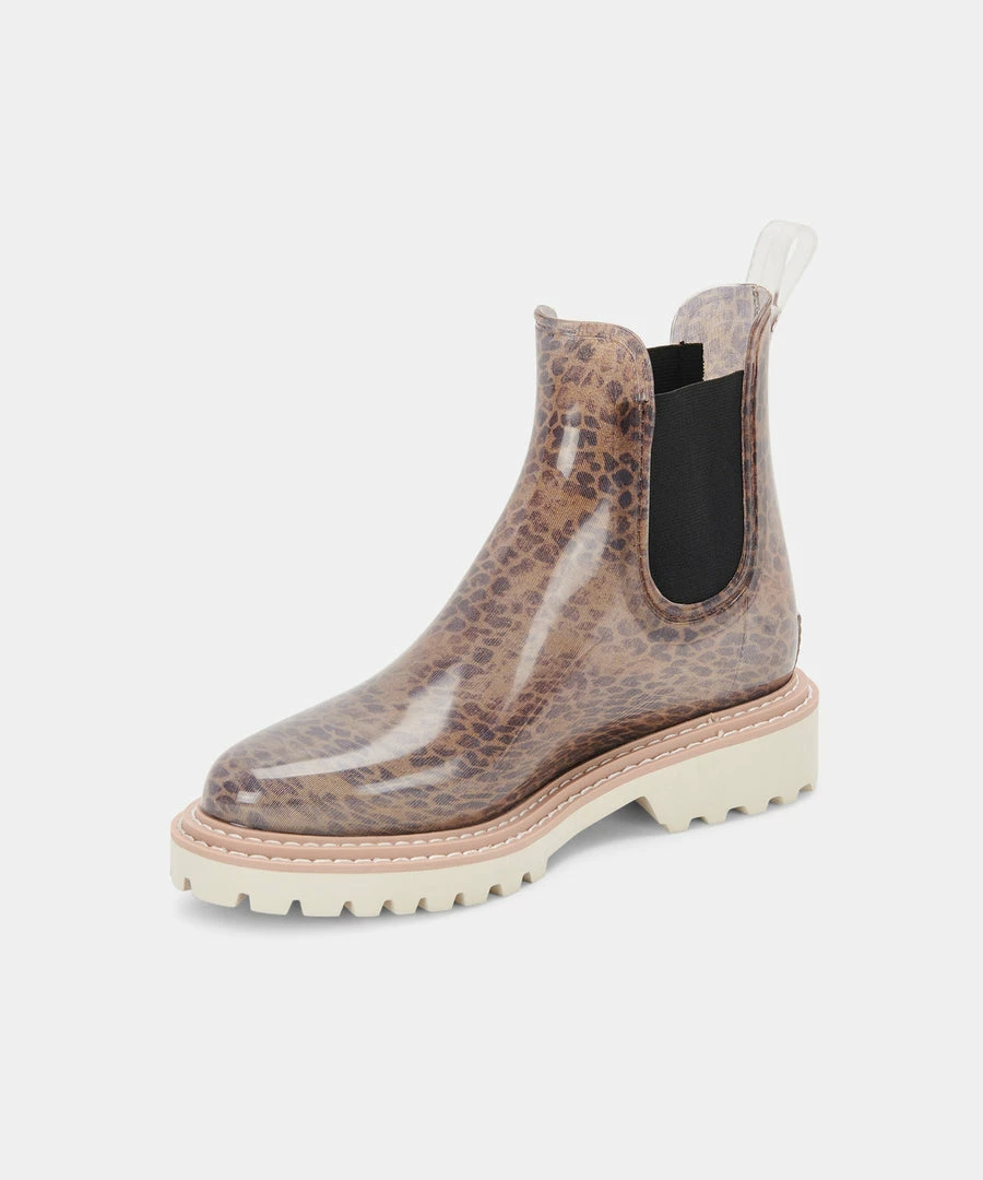 Recurate RESALE STORMY RAINBOOTS DK LEOPARD PATENT STELLA Re:vita