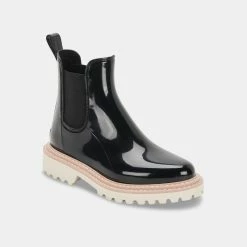 DOLCEVITA STORMY RAINBOOTS ONYX PATENT STELLA
