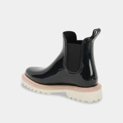 DOLCEVITA STORMY RAINBOOTS ONYX PATENT STELLA
