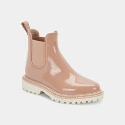 DOLCEVITA STORMY RAINBOOTS ROSE PATENT STELLA