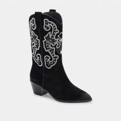 DOLCEVITA SULA BOOTS BLACK SUEDE