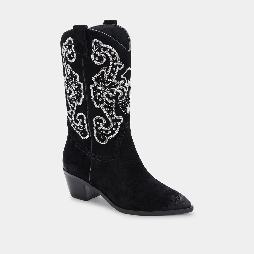 DOLCEVITA SULA BOOTS BLACK SUEDE