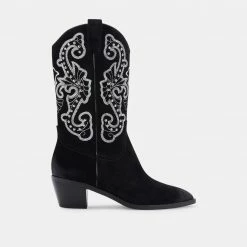 DOLCEVITA SULA BOOTS BLACK SUEDE