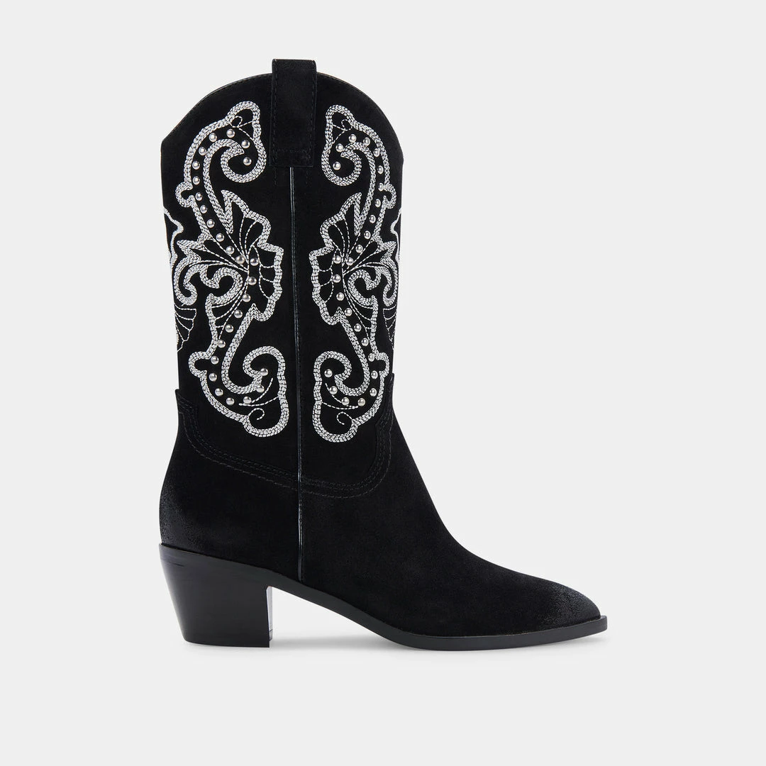 DOLCEVITA SULA BOOTS BLACK SUEDE