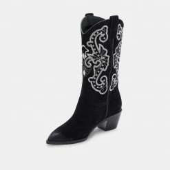 DOLCEVITA SULA BOOTS BLACK SUEDE