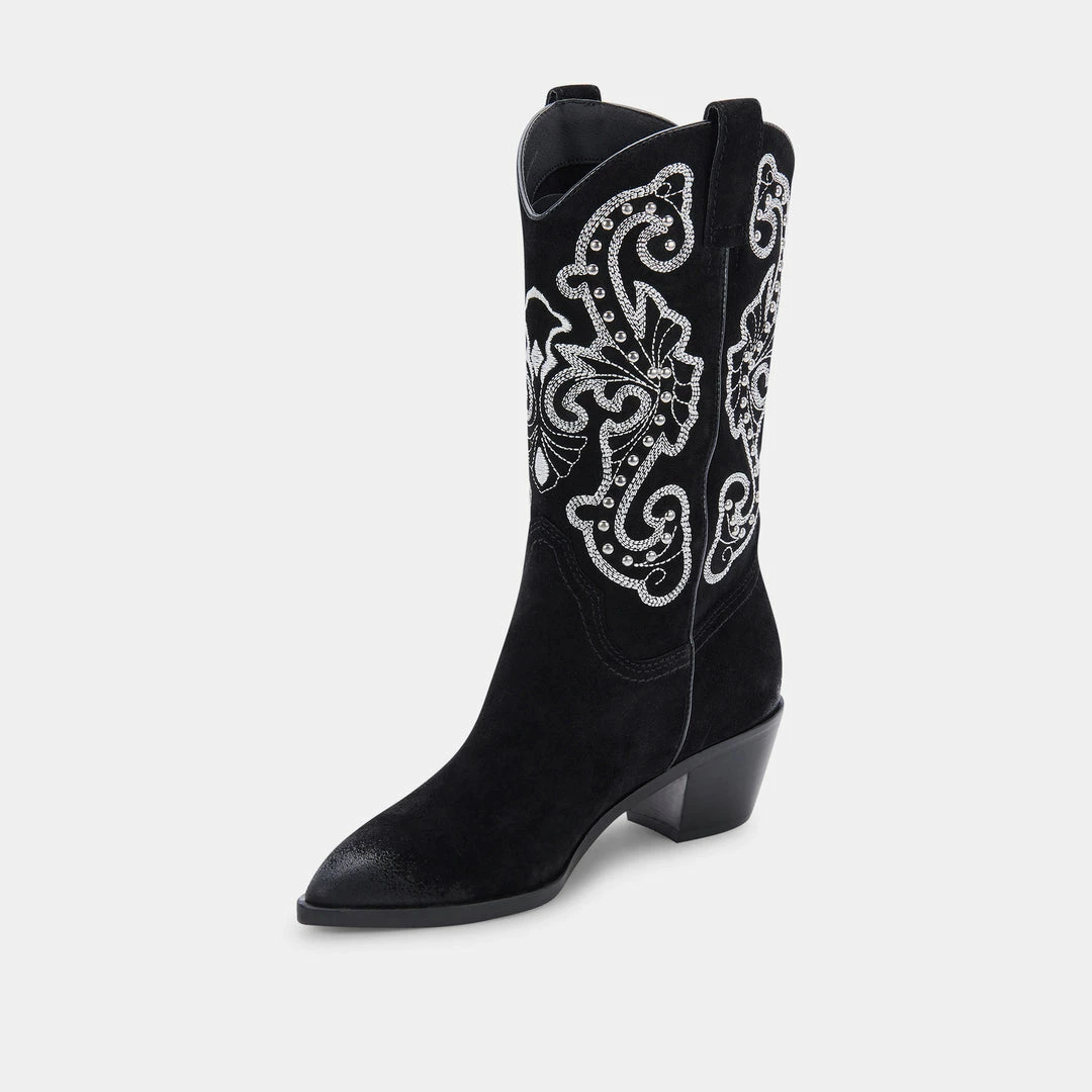 DOLCEVITA SULA BOOTS BLACK SUEDE