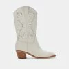 DOLCEVITA SULA BOOTS OFF WHITE LEATHER