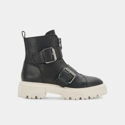Recurate RESALE AVARI BOOTS BLACK LEATHER Re:vita