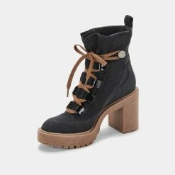 DOLCEVITA CELIDA BOOTS BLACK NYLON