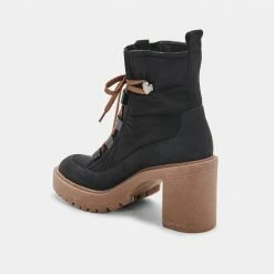 DOLCEVITA CELIDA BOOTS BLACK NYLON