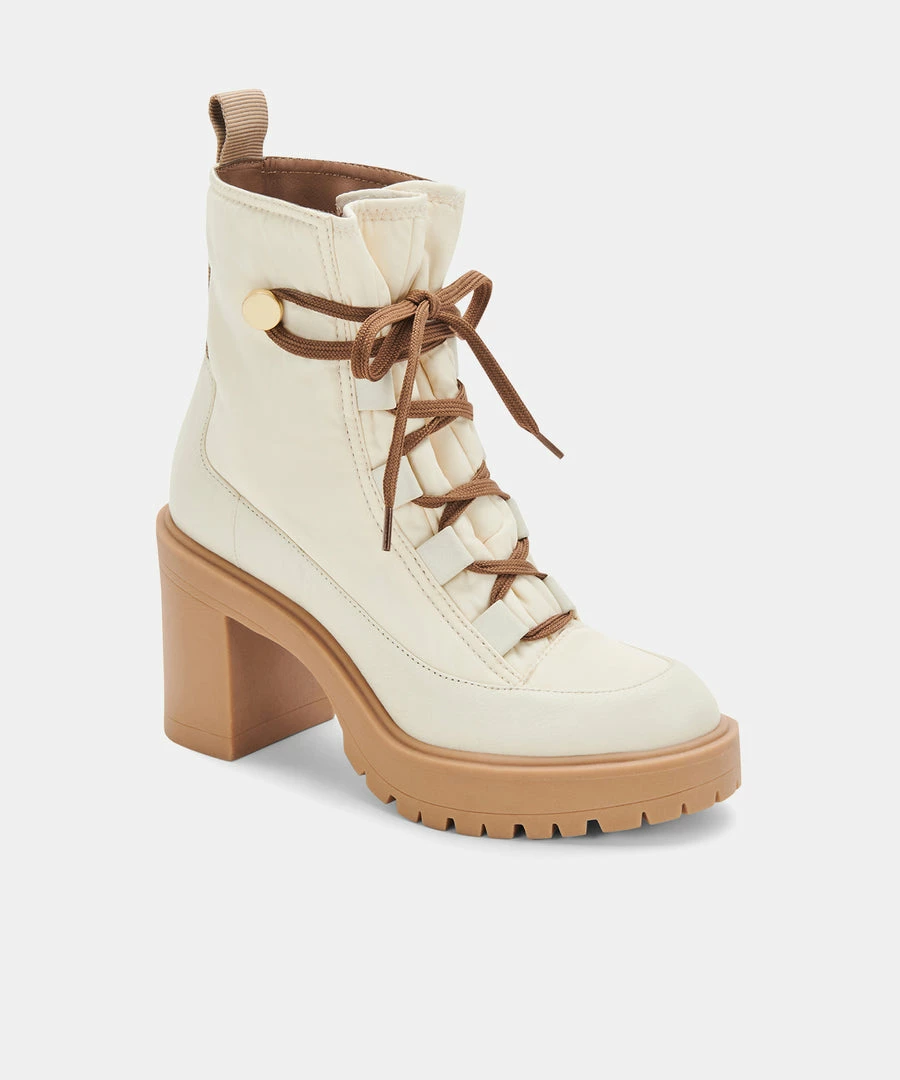 DOLCEVITA CELIDA BOOTS OFF WHITE NYLON